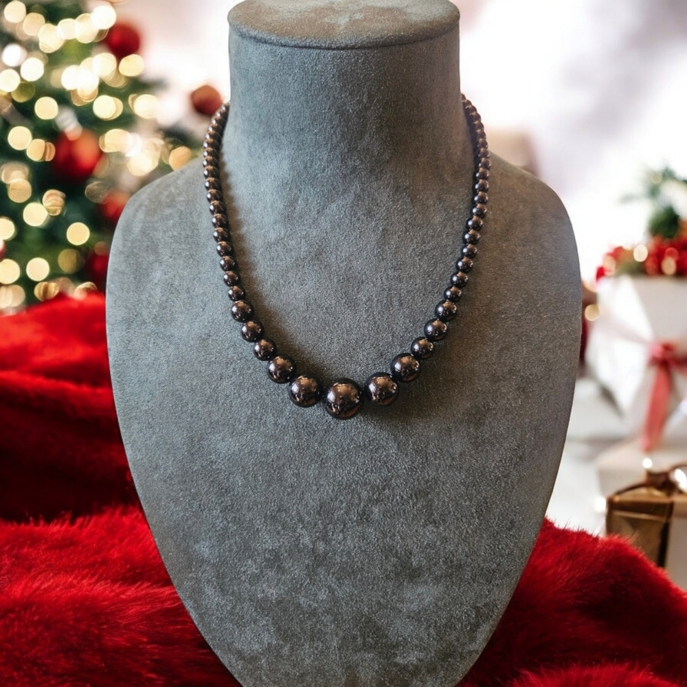 Black Agate Necklace